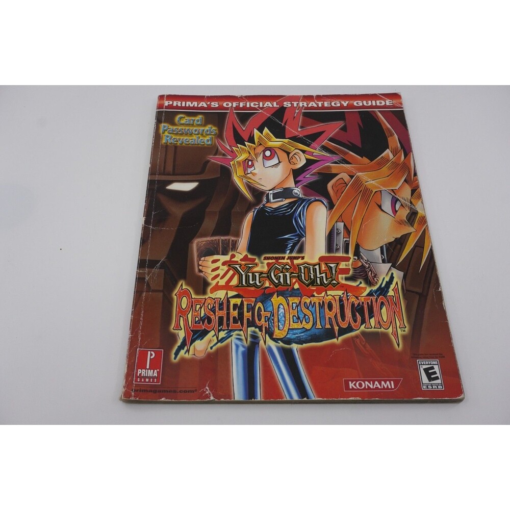 Yu-Gi-Oh! Reshef of Destruction Prima Official Strategy Guide Gameboy Advance